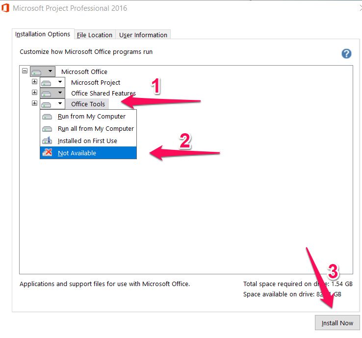 Microsoft Project 2016 3