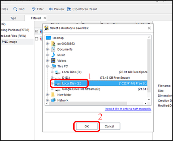 cach khoi phuc du lieu tren o cung bang minitool 10