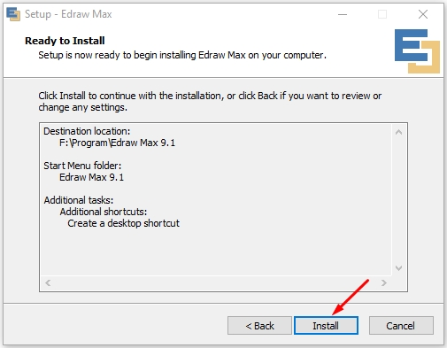 cai dat Edraw Mind Map b7