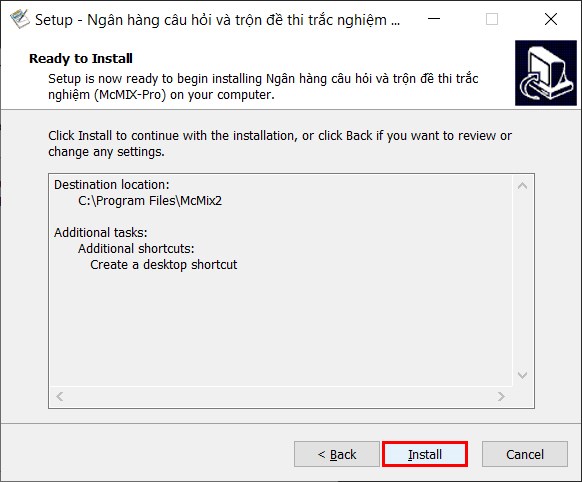 cai dat McMIX Pro b3