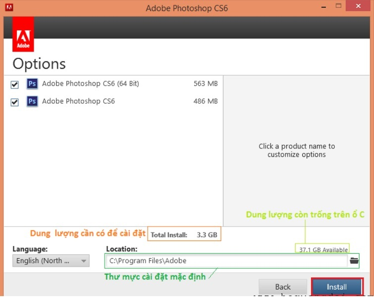cai dat photoshop cs6 b5