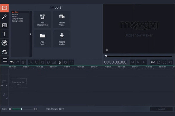 huong dan edit video tren movavi buoc 1