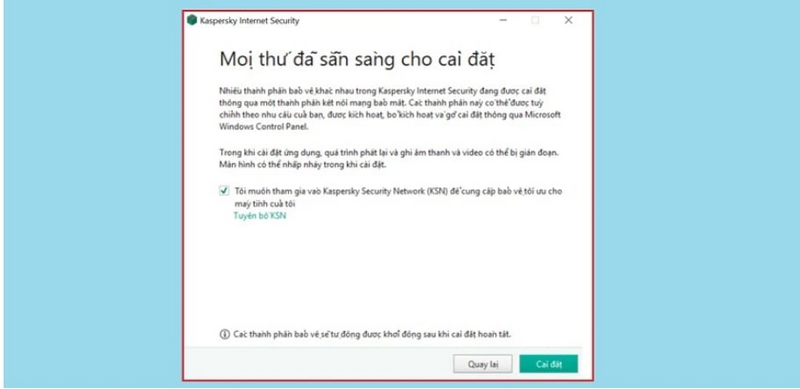 kaspersky internet security 2019 he thong ho tro bao mat