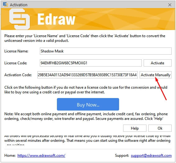 kich hoat Edraw Mind Map b10