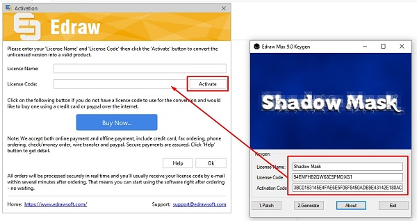 kich hoat Edraw Mind Map b9