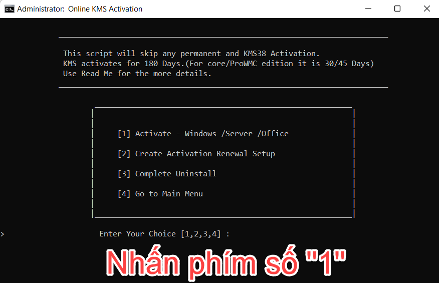 kich hoat Microsoft Project 2019 b3