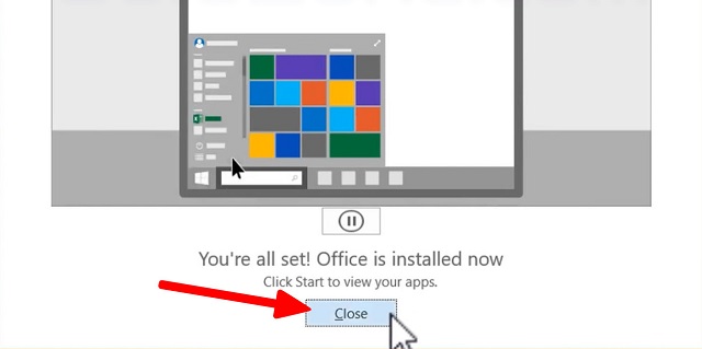 nhan vao lenh close sau khi qua trinh cai dat ket thuc 3
