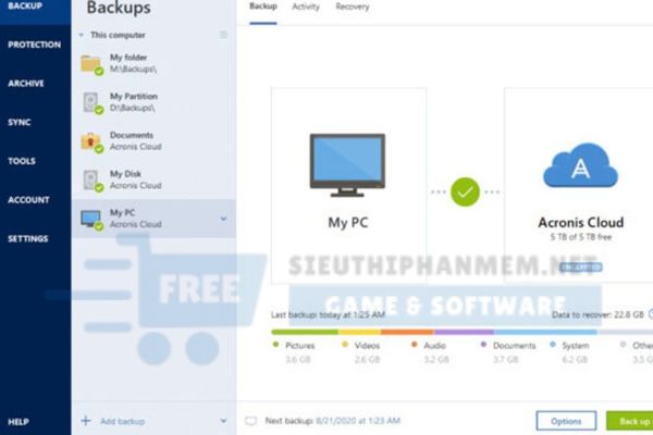 tải phần mềm acronis true image portable