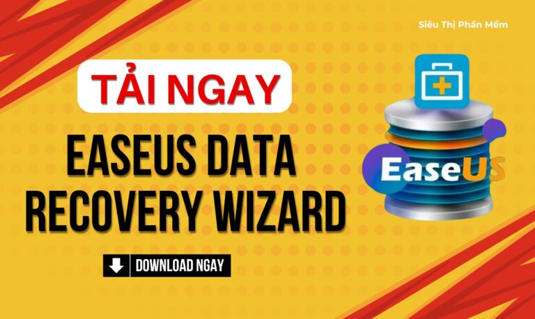 Tải ngay phần mềm Easeus data recovery wizard