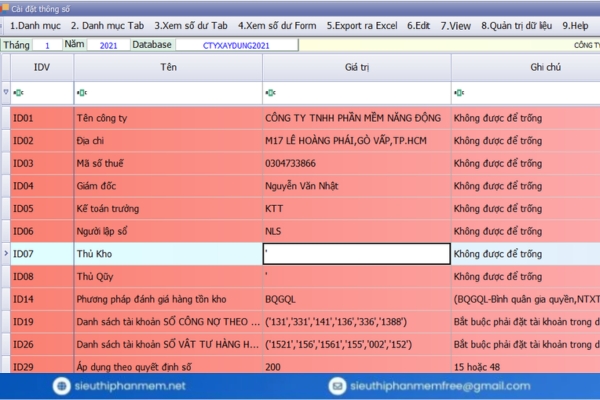 Hướng dẫn sử dụng phần mềm kế toán Smart Pro
