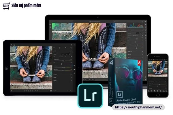 Adobe Lightroom Classic CC 2018 trên các thiết bị khác nhau