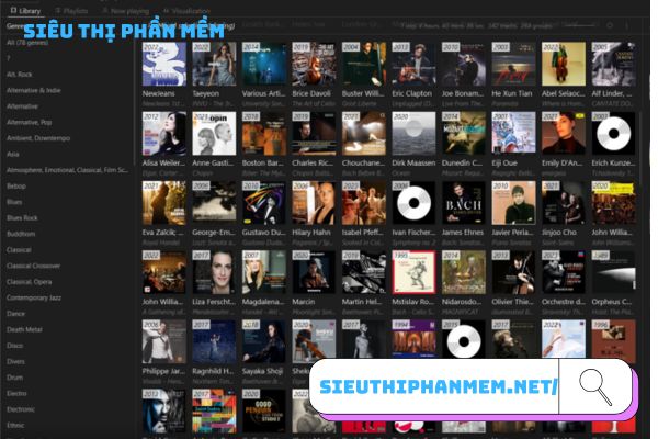 Phần mềm nghe nhạc Lossless trên máy tính