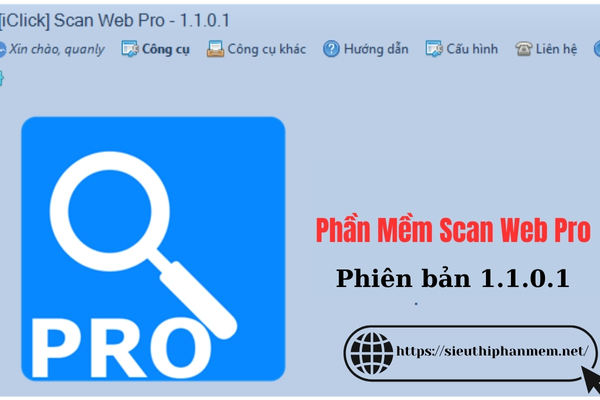 Phần mềm Scan Web Pro