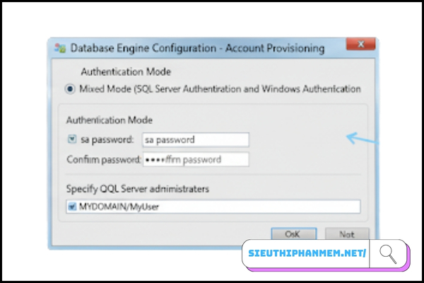 Cấu hình đăng nhập