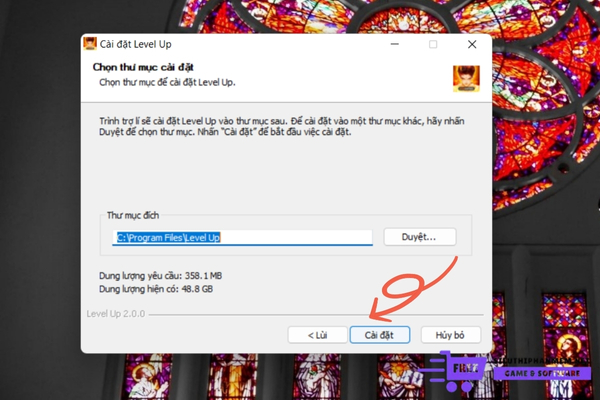 Cài đặt trò chơi Phong Thần về máy