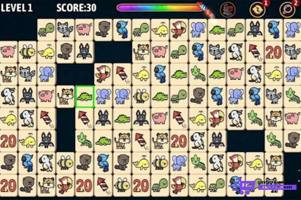 Trò chơi nối thú dễ thương