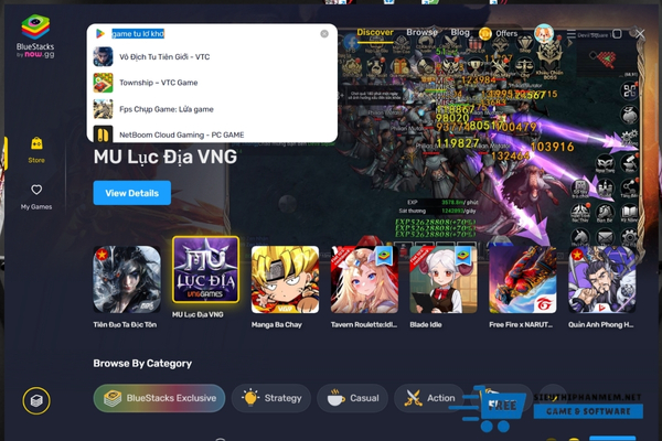 Cài đặt game đánh bài 