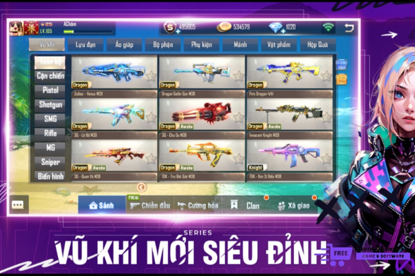 Độ họa game Tập Kích siêu nét