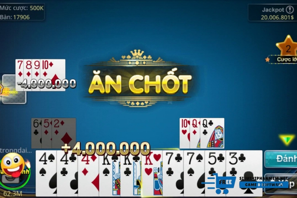 Trò chơi đánh bài tú lơ khơ 