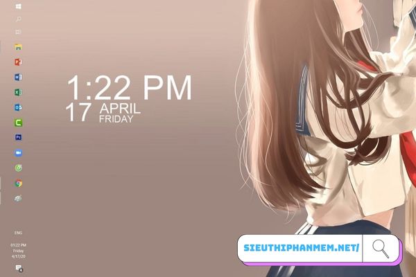 Phần mềm đồng hồ trên desktop win 10