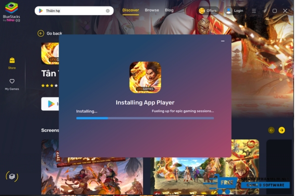 Tải game Thiên Hạ trên Bluestacks