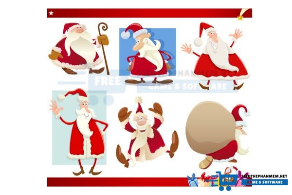 cac mau anh ong gia noel