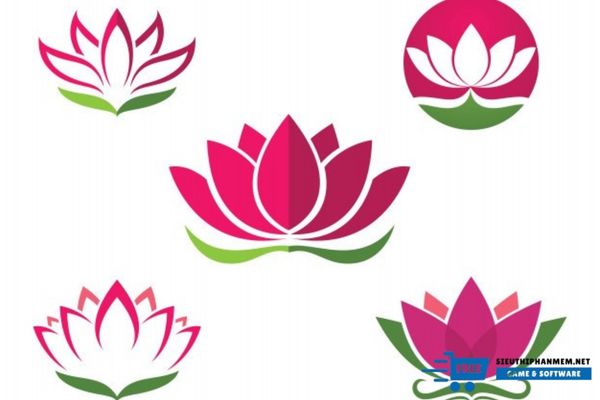 download vector hoa sen