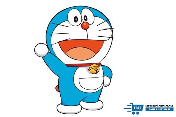 hinh anh vector doremon