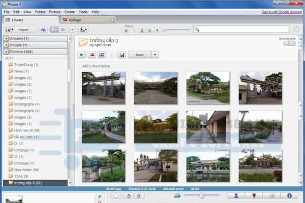các phần mềm đọc file jpg