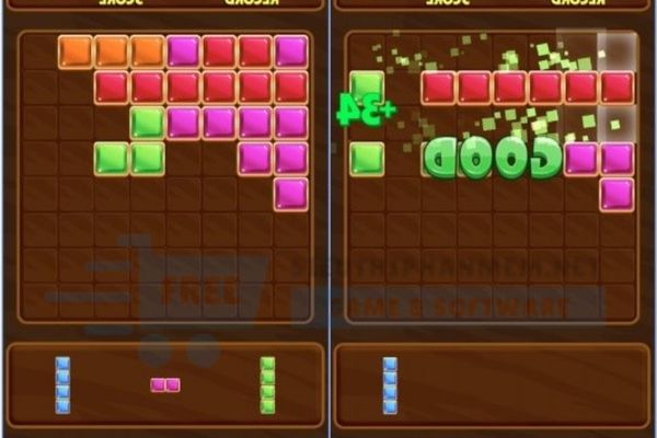 các phiên bản game xếp gạch