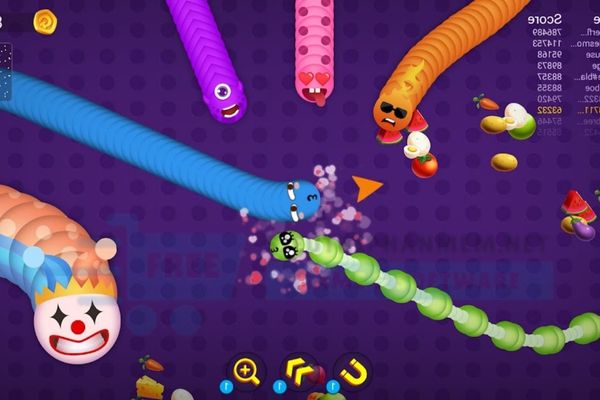 game con rắn phiên bản đấu trường