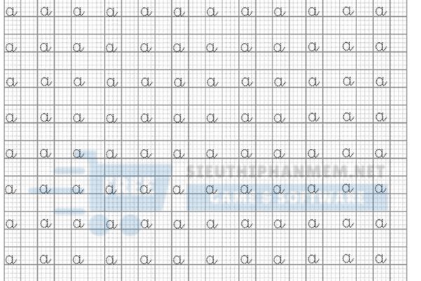 tải tập tô các nét cơ bản cho bé