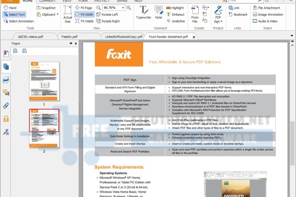 phần mềm foxit phantom