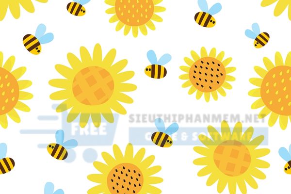 tải ảnh vector hoa hướng dương