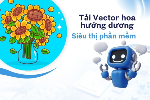 Tải vector hoa hướng dương