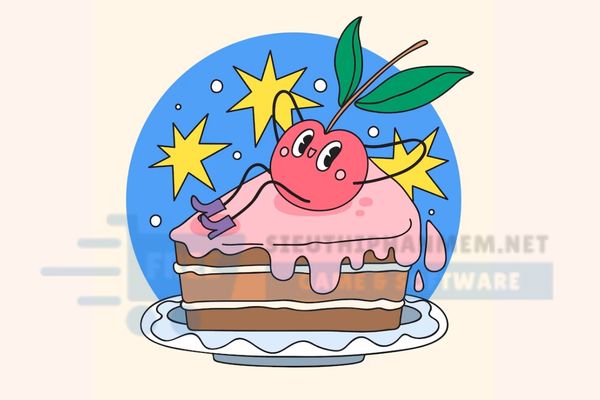 tổng hợp tất cả các mẫu vector bánh kem