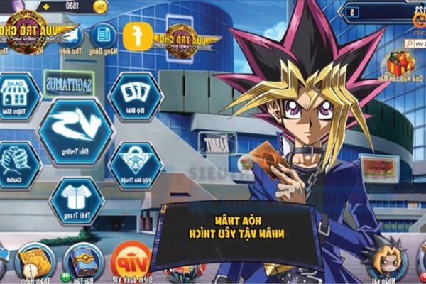 trò chơi yugioh trên mobile