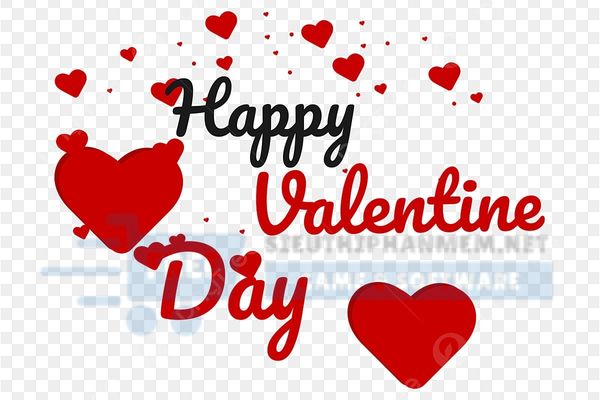 vector trái time valentine