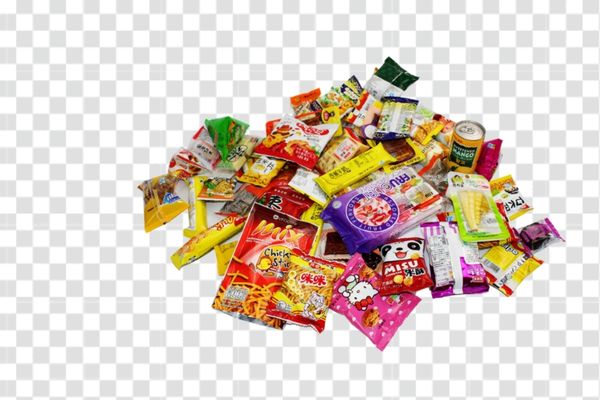 đồ ăn vặt vector