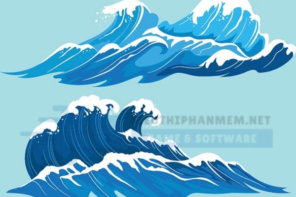 download vector biển