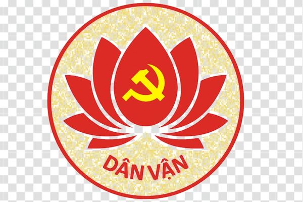 hình vector dân vận