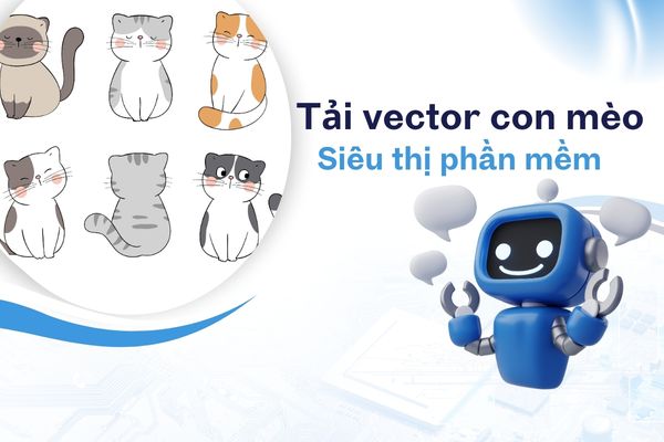 tải vector con mèo