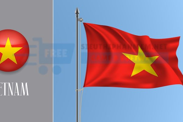Thiết kế hình lá cờ Việt Nam