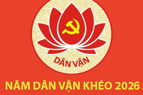 thiết kế logo dân vận