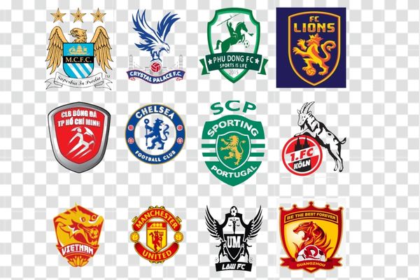 tổng hợp logo câu lạc bộ bóng đá