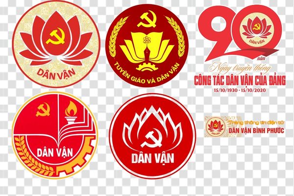tổng hợp logo dân vận