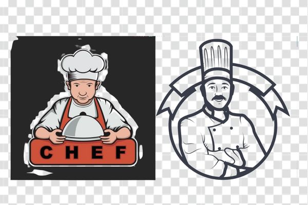 logo đầu bếp