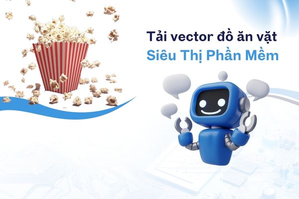 vector đồ ăn vặt