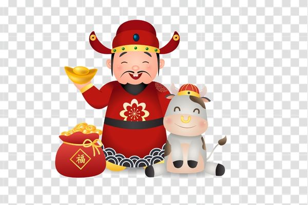 ảnh vector thần tài