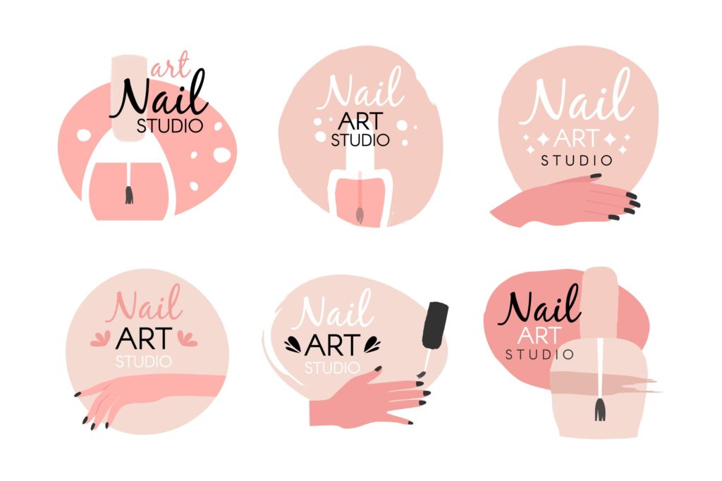 các mẫu logo nail
